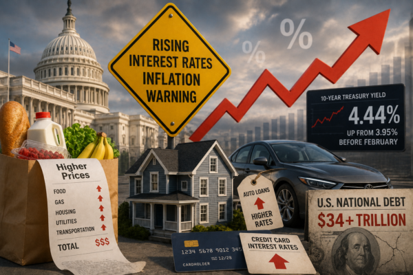 Inflation Warning as Rising Rates Pressure Economy